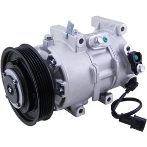 AC Compressor for Hyundai Accent For Kia Rio 2012-2017 A/C Compressor 1.6L 1591CC DVE12 1177324 CO 20765C GL Hatchback 4-Door/GLS Sedan 4-Door/LE Hatchback 4-Door