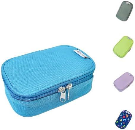 Mini Insulated Snack Bag Mini Lunch Bag Insulin Bag (Blue)