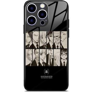 Phantom Troupe Genei Ryodan Anime Art Glossy Glass Case for iPhone 17 Pro