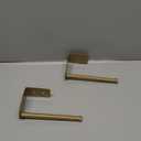 Toilet Paper Holder Metal Gold (2pcs)