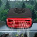 12V Portable Car Heater For Vehicle: 12 Volt Heater For Car Defroster Windshield Heaters Plug In Calentones Para Carro Calentn Para Carro That Plugs Into Cigarette Lighter For UTV For Winter