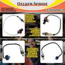 4Pcs Oxygen O2 Sensor Fit for Ford F150 2.7L V6 Turbocharged 2018 2019 2020 Upstream Left 234-5174 Right 234-5173 2Pcs Downstream 234-8050