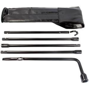 Reeauto Spare Tire Tool Kit with Spare Tire Jack Handle and Wheel Lug Wrench Compatible with 2003-2018 Ram 1500 and 2019 Ram 1500 Classic