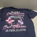 Being Grandma is an Honor Being A Great Grandma is Priceless T-Shirt, T-SHIRT XL