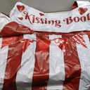 55 Inch Valentines Day Kissing Booth Photo Frame Inflatable Balloon Decorations Valentines Inflatables Outdoor Decorations Photo Backdrop Booth Selfie Frame Background for Party Supplies