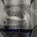 Effective Pain Relief Cervical Neck Pillow for Sleeping, Memory Foam Pillows for Neck Support, Odorless Contour Side Pillow, Ergonomic Bed Pillow for Back Stomach Sleeper (Grey and White)