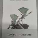UPPAbaby Upper Adapter for Vista, Vista V2, and Vista V3 Strollers/ Compatible with Bassinet, Toddler Seat, Aria, Mesa V2, or Mesa Max Infant Car Seats / Quick + Secure Attachment / 1 Set