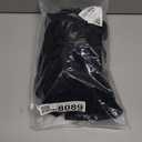 AEEZO Womens Long Sleeve Workout Jumpsuit Zip Up Yoga Rompers Sexy Tummy Control One Piece Bodycon Bottom Pants (Large, #3 Thermal Black)