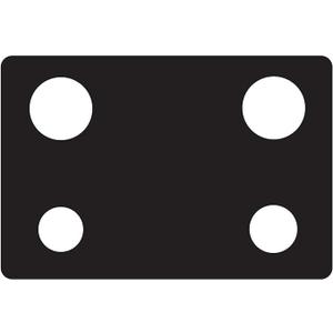 Stove Top Protector for Whirlpool Gas Range Stove, Custom Fit Ultra Thin Reusable Burner Splatter Spill Guard Protective Cover Liner - WFG320M0BB