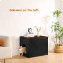 Cat Litter Box Enclosure, Hidden Litter Box Furniture, 27.6 Inches