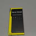 NeverBreak 9H+ Hardness for iPhone 17 Pro Screen Protector 12FT Military Grade Protection (Scratch, Shatter, Drop Resistance) Tempered Glass Full Edge Coverage 6.3" 2025, 2 Pack with De-Bubble Card