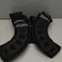 ZELUS Weighted Vest, 6lb/8lb/12lb/16lb/20lb/25lb/30lb Weight Vest with Reflective Stripe for Workout, Strength Training, Running, Fitness, Muscle Building, Weight Loss, Weightlifting (Black)