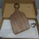 Premium Black Walnut Chopping Board - Versatile Pizza & Cutting Board for Kitchen Baking and Serving(M)