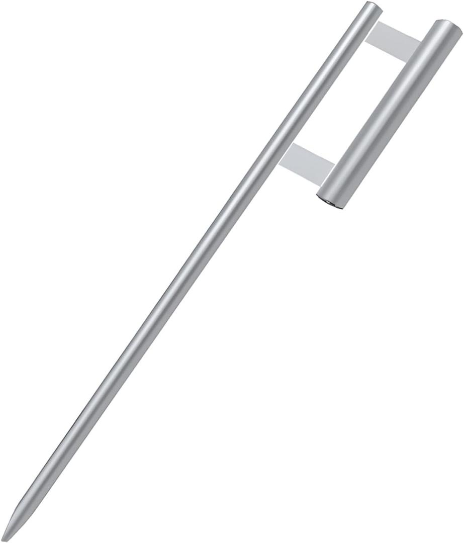 Ground Spike Base for Soft Ground Heavy Duty Ground Stake Hardware for Feather Flags, Swooper Flag Base for Outdoor Advertising Flags, Compatible with Most Banner Poles, Rust-Resistant Coating