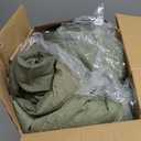 Monbix California King Comforter Set - 7 Pieces Cationic Dyeing Olive Green Bed in a Bag Cal King Bedding Sets with Comforter, Sheets, Pillowcases & Shams, Reversible Bedding Comforters Sets(108 * 92)