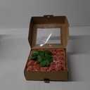 100PCS Artificial Flowers Burnt Orange Roses Real Looking Foam Fake Roses with Leaves and for DIY Wedding Bouquets Bridal Shower Centerpieces Party Decorations (Burnt Orange, 100)