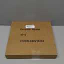 Upgraded WB30X24111 9in Dual Range Radiant Surface Element Compatible with GE Range radiant element 9in, Glass Cooktop Replacement Dual Radiant Surface Element Replace WB30T10133 AP5989975 4465256