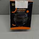 Annie & Mia Design 50-Ounce Electric Lunch Box for Adults, Dual Container Portable Food Warmer Heated Lunch Box, Home/Car/Office/Truck Use, Lonchera Elctrica Porttil (black, 1.5L Dual Container)