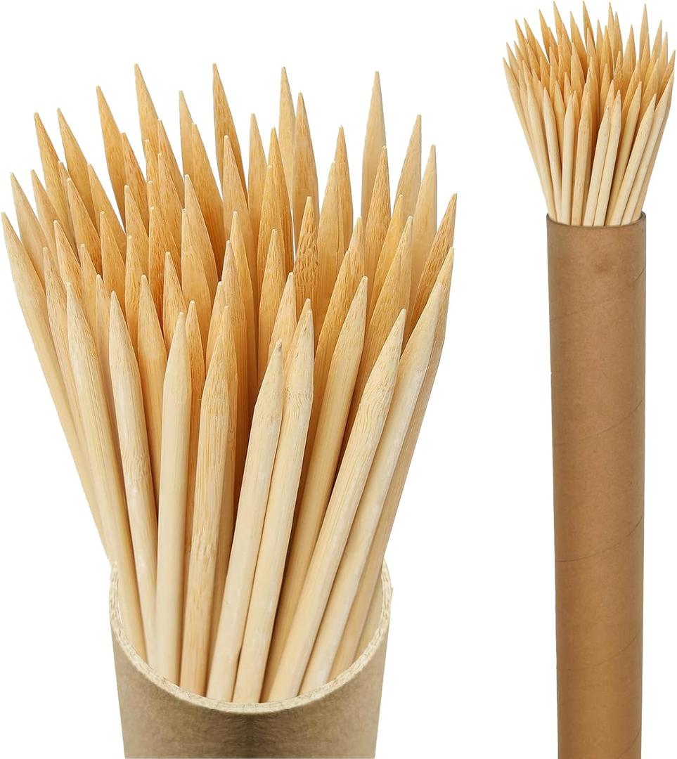 100 PCS 2FT (24 Inch) Bamboo Plant Stakes  Natural Bamboo Sticks for Indoor & Outdoor Plants  Garden Stakes & Plant Support Stakes for Tomato, Beans, Climbing Plants & More  VESYMAN