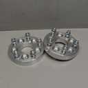 OCPTY 5x100 to 5x112 Wheel Adapters 1 inch for Corolla Accessories 5LUG Real Forged Spacers with 12x1.5 ThreadSize 57.1mm Hub Bore fits 1985-1989 for Century 2PCS