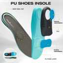 OrthoComfoot Women's Orthopedic Lace Up Shoes, Comfortable Arch Support Shoes for Plantar Fasciitis, Ultralight Walking Loafers for Heel and Foot Pain Relief (Gray)