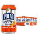 Polar Seltzer Water Cranberry Clementine, 12 fl oz cans, 18 pack (EXP 12/21/27)