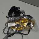 Masquerade Mask for Couples Women and Men - 3 Pack Venetian Gold and Black Lace, Mardi Gras Mask