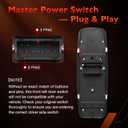 Master Power Window Switch Driver Side Front Left Door Control Button,Fits 20162022 Ram 1500 2500 3500,20112019 Dodge Charger,2011-2020 Chrysler 200 300, | Replaces 68139805AB,68139805AA,56046823AE