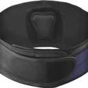 MUELLER Sports Medicine Lumbar Back Brace with Removable Pad, Ideal for Upper and Lower Back Pain, Relief & Support for Men and Women, Strains, Sciatica, Scoliosis (Black)