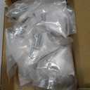 Asidrama 10 Pack Matte Black Cabinet Knobs Kitchen Drawer Knobs Cabinet Pulls Black Cabinet Hardware Square Knobs for Dresser (Single Hole)