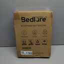 BEDLORE Waterproof Queen Mattress Pad, Quilted Fitted Mattress Topper with Deep Pocket 6"-18", Breathable & Noiseless Mattress Protector Bed Cover Padded, Machine Washable