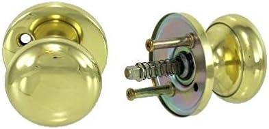Solid Brass Knob & Rose Assembly Kit