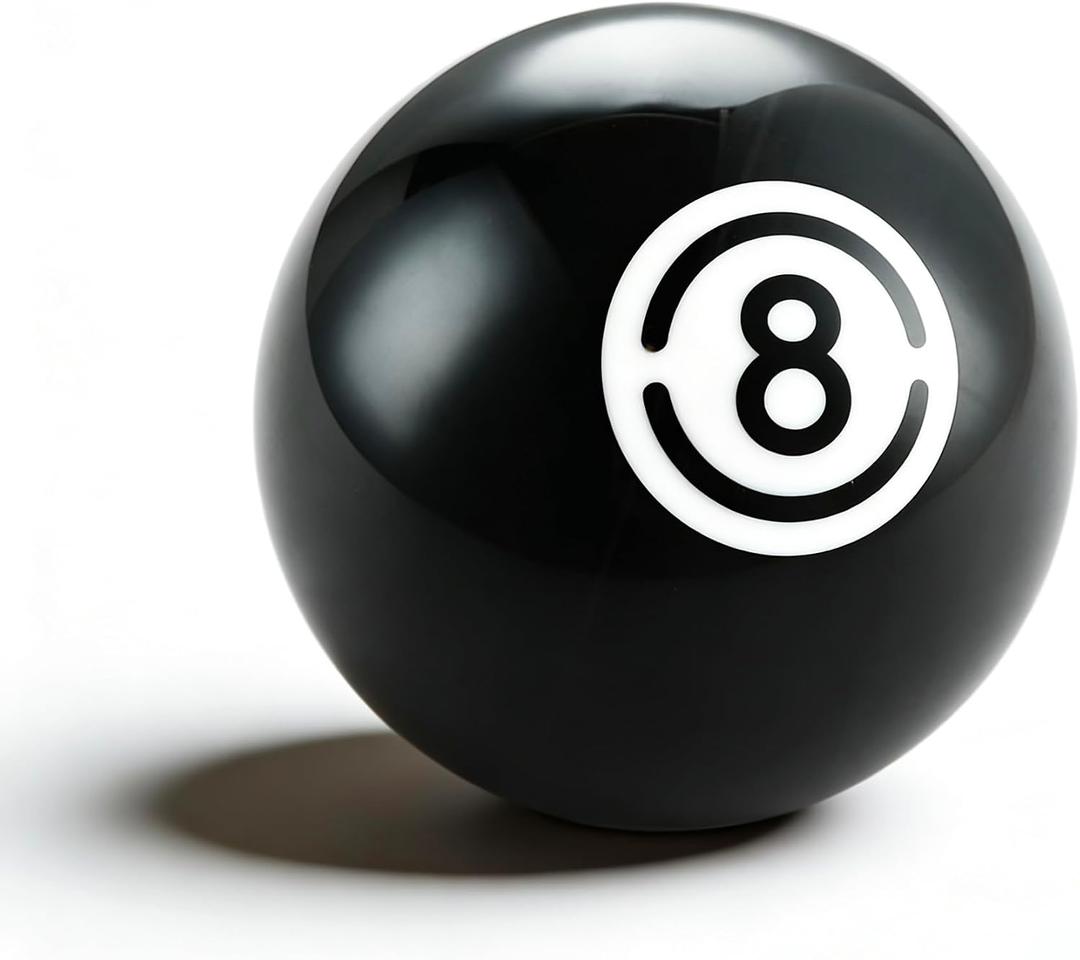 4 x HMQQ 2 1/4" Pool Cue Ball and Professional AAAA Grade Billiards Ball, #8 Pool Ball Replacement Number 8, Set of 1
