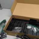 9 Outlet Power Strip for 24 inch Wide Shelf,Metal Shelf Accessories Adjustable Easy Charging Easy to Install Heavy Duty Steel Metal for Garage Kitchen Living Room