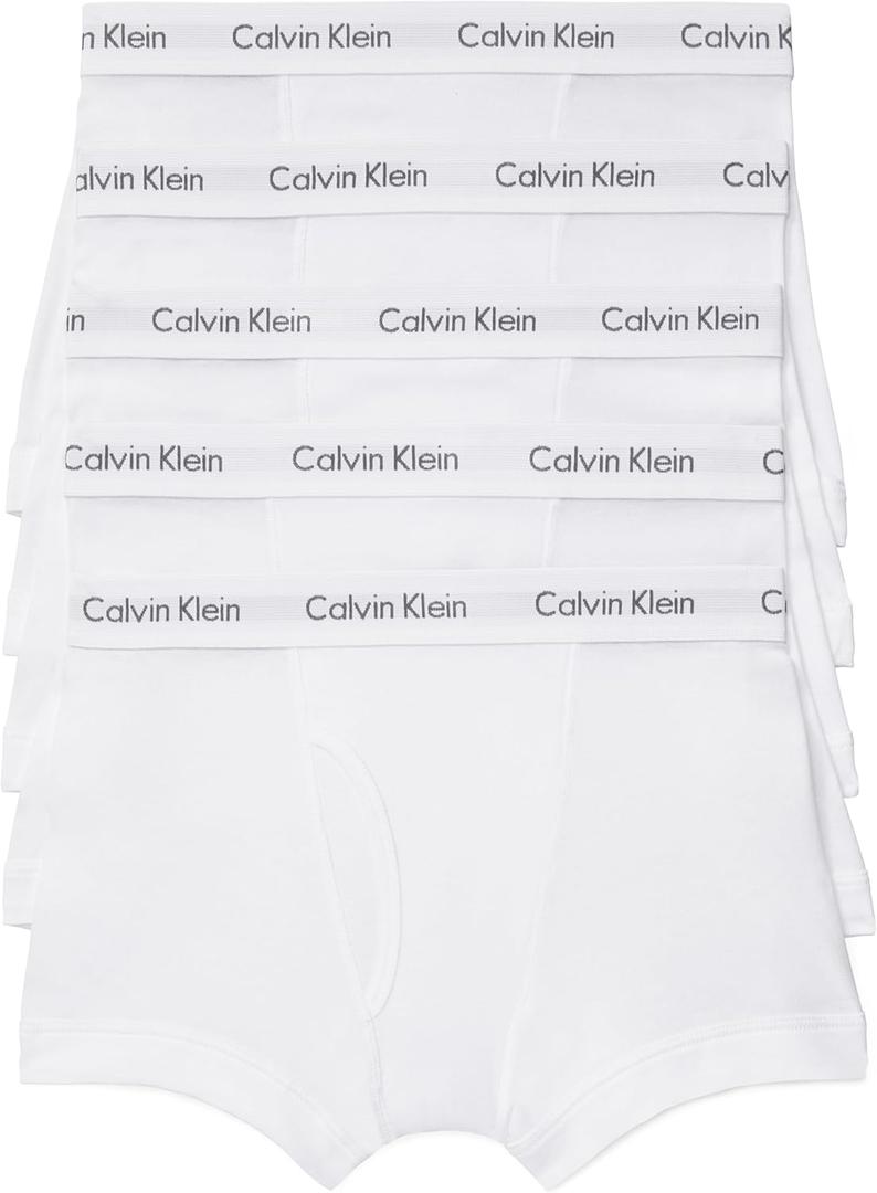 Calvin Klein Men's Cotton Classics 5-Pack Trunk (Medium)