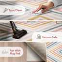 Nuloom Neveah Beige/Ivory, 3'3" x 5', Contemporary, Chevron, Soft and Cozy, High Traffic, Stain Resistant, Easy Clean, Durable Area Rug for Bedroom, Living Room, Dining Space, Den, Foyer, Entryway