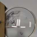 9.1 Inch Tempered Glass Lid for Instant Pot 5/6 Quart, Universal Pot Cover for Electric Pressure Cooker with Heat-resistant Handle Knob