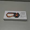 6-Stage Knife Sharpener - Premium Kitchen Knife Sharpeners - Adjustable Handheld Manual Knife Sharpeners for Kitchen Knives, Scissor and Chef Knife.Easy for beginners to use (ORANGE)