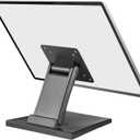 Lay Flat Monitor Stand - Foldable Low Profile Monitor Stands Compatible with VESA 75x75 and 100x100 Monitor Mounts WS-03A2