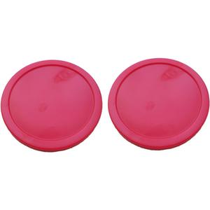 3.25-Inch (82mm) Heavy-Duty Air Hockey Pucks - Set of 2/5 - Durable 7mm Thick Pucks for Standard & Commercial Air Hockey Tables - Smooth & Fast Gameplay