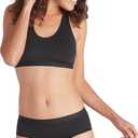 ExOfficio Women's Give-N-Go 2.0 Sport Mesh Bikini Cut Brief (Large, Black)
