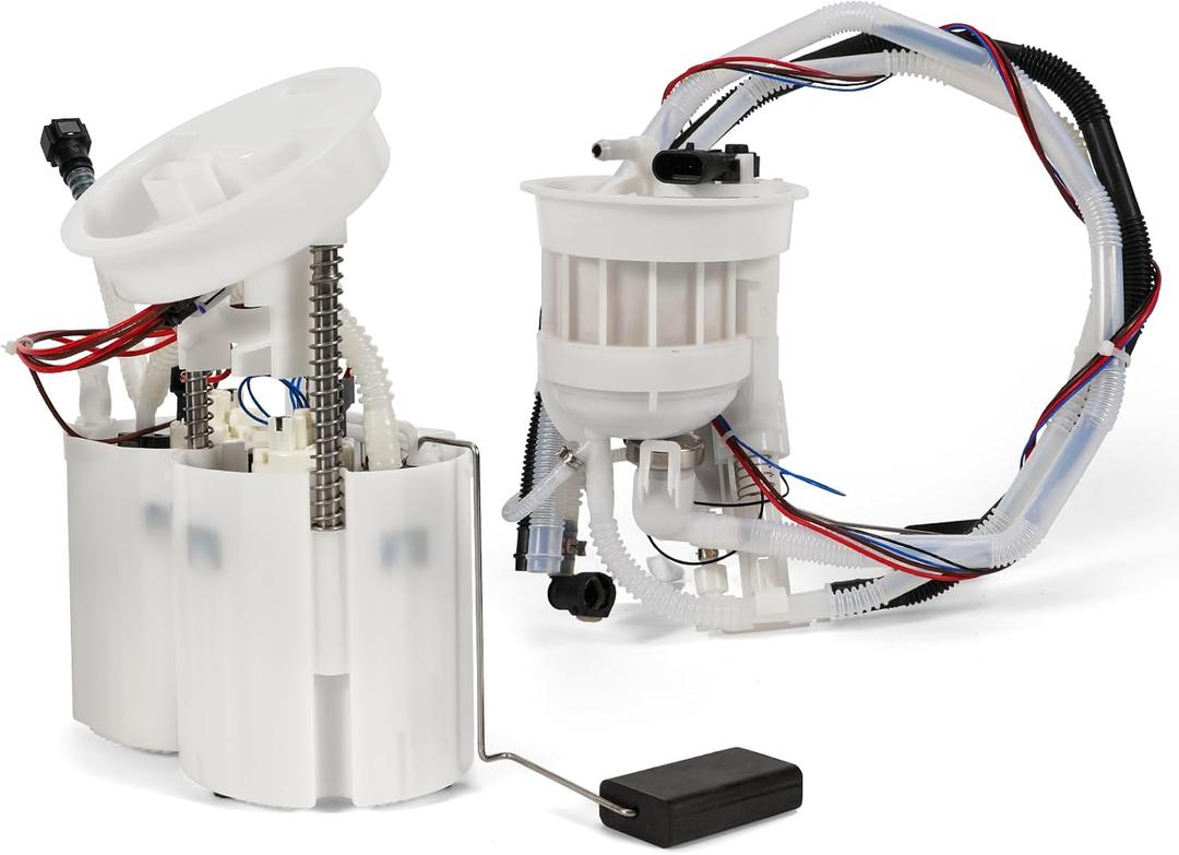 Left & Right Electric Fuel Pump Module Assembly with Sending Unit for Mercedes-Benz W211 Series E55 AMG 2003-2005, V8 5.5L, Replace 2114704094