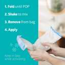 Medline Perineal Cold Packs for Postpartum Care, Absorbent Pad is 4.5" x 14.25" Perfect for your After Delivery Postpartum Essentials Kit - Each