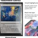 Card Sleeves for MTG Lorwyn Eclipsed Cavern Dual-Realm - 66x91mm Standard Size TCG Card Protectors - 104 Count with Fine Matte Finish - Cthulhu Horror & Crystal Cave Art Design