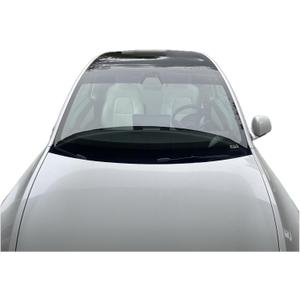 JNK NETWORKS Front Windshield Sun Visor Strip Tint Film for Tesla Model Y Precut Premium DIY Car Window Tint Film (Black 5%)