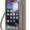 GOIACII Phone Purse Crossbody Bags for Women Small Travel Wallet Touch Screen RFID Blocking