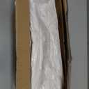 Feathers Down Comforter Queen - 100% Organic Cotton Cover, Medium Warm All Seasons Duvet Insert or Stand-Alone Comforter (90x90, Ivory White)