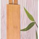 Adjustable Bamboo Drawer Dividers SMALL SIZE, Expandable 1216 inch Spring Loaded Drawer Organizer for Kitchen, Dresser, Bathroom, Bedroom, Desk 6-Pack