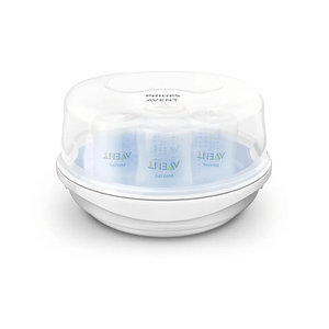 Philips AVENT Microwave Steam Sterilizer for Baby Bottles, Pacifiers, Cups and More
