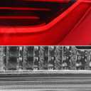Huray Left Inner Tail Light for Toyota Highlander 2017-2019 Driver Side LED Taillight Lamp Assembly Replacement for TO2802139 815900E120